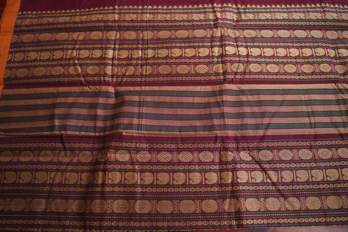 Kanchi handloom Cotton Saree PC17400
