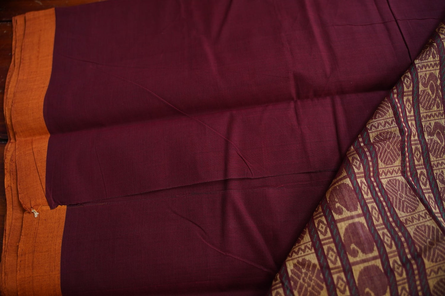 Kanchi handloom Cotton Saree PC17400