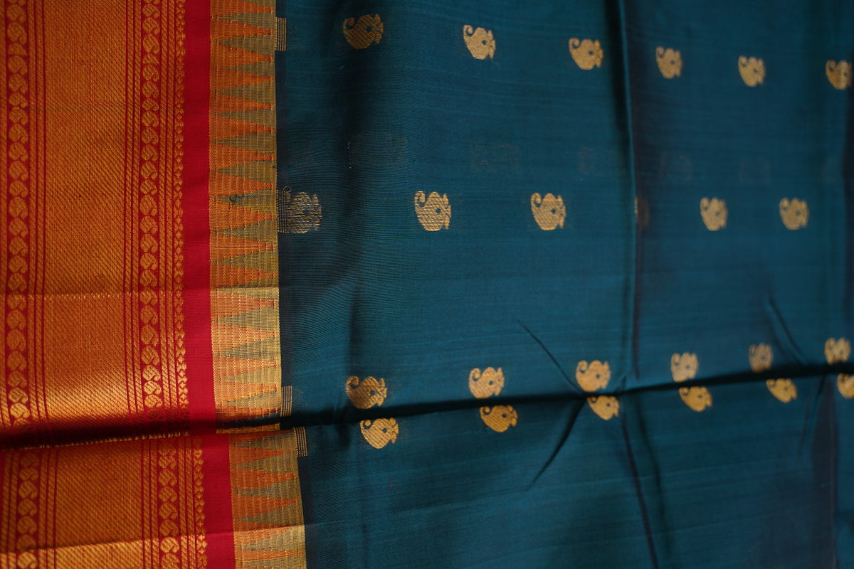 Kanchi Silk Cotton Saree PC18479