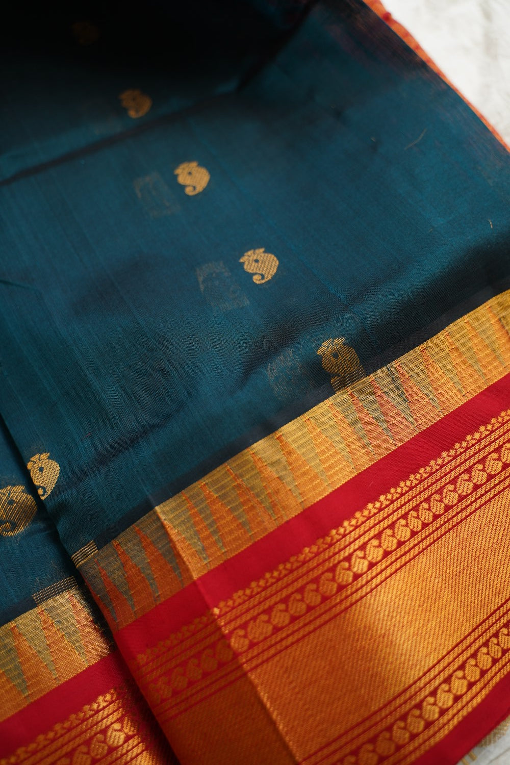 Kanchi Silk Cotton Saree PC18479