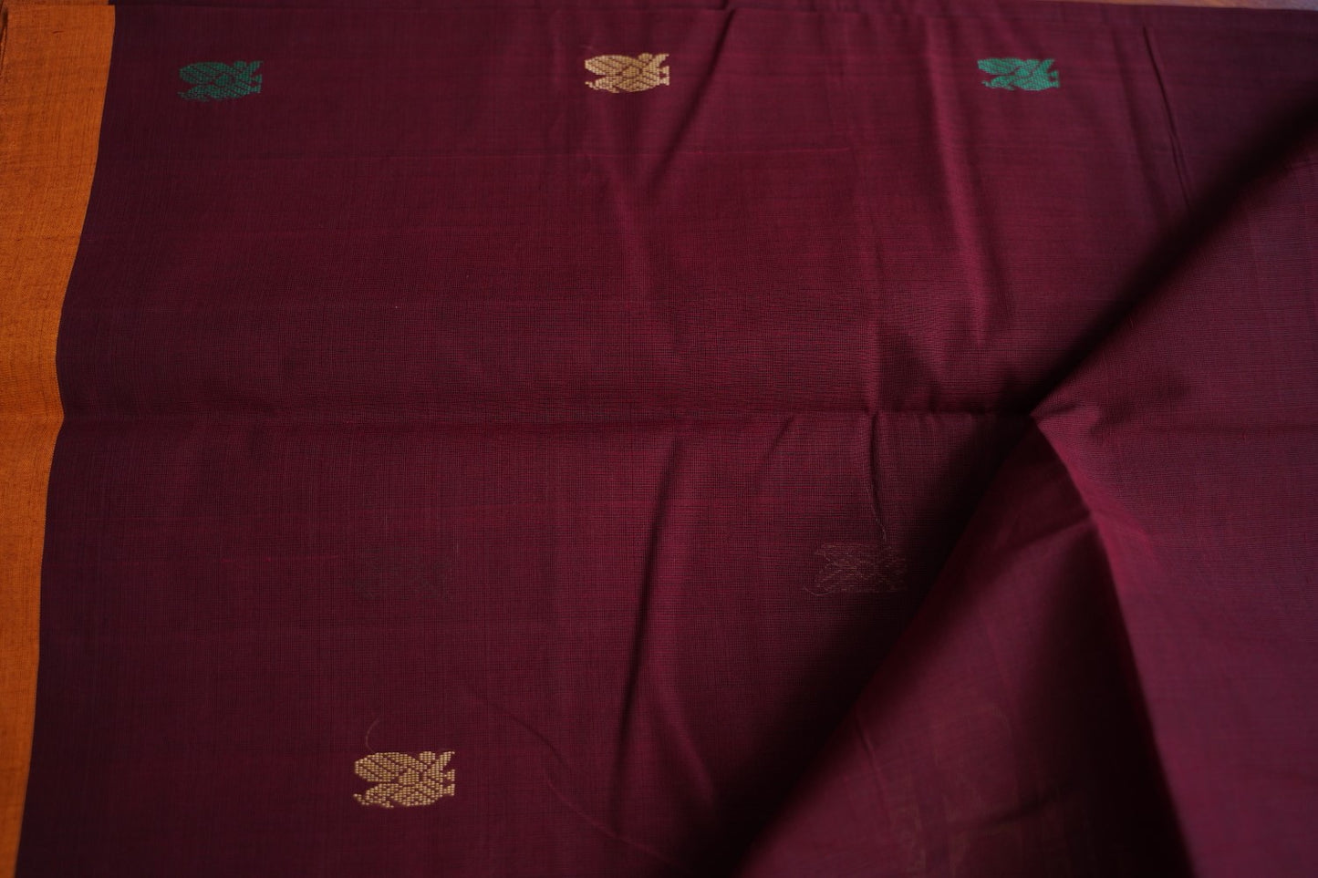 Kanchi handloom Cotton Saree PC17400