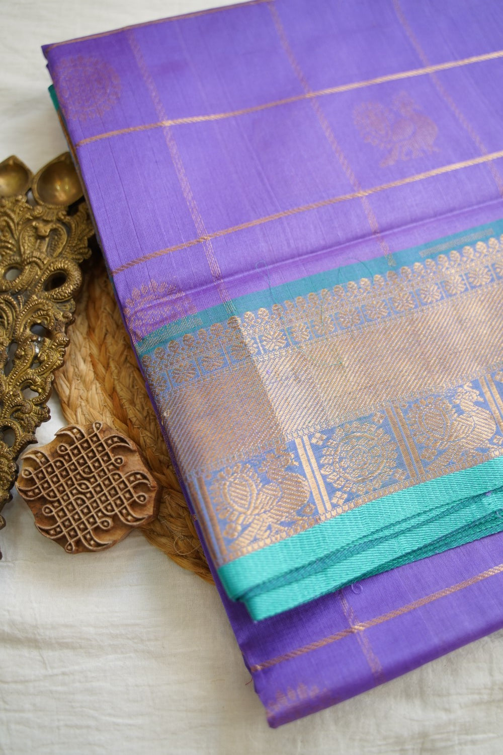 Kanchi Silk Cotton Saree PC18468