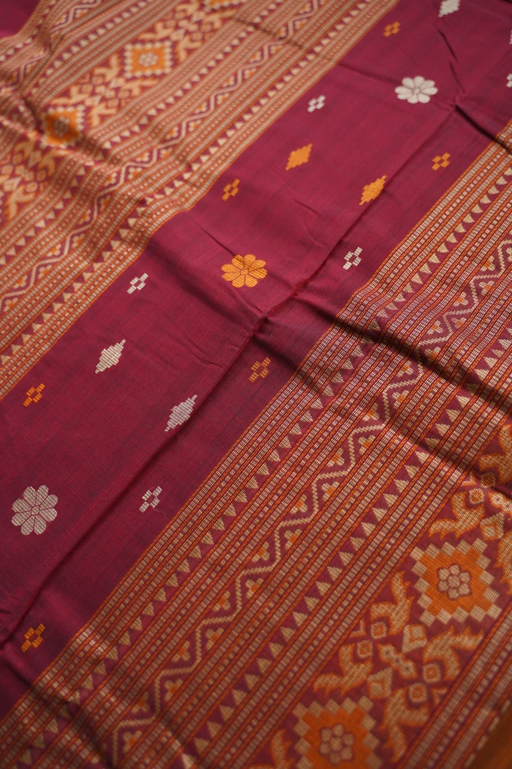 Kanchi handloom Cotton Saree PC17393