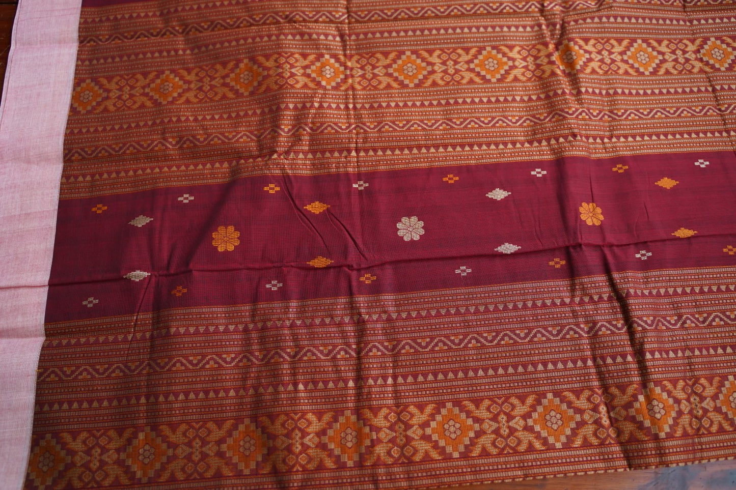 Kanchi handloom Cotton Saree PC17393