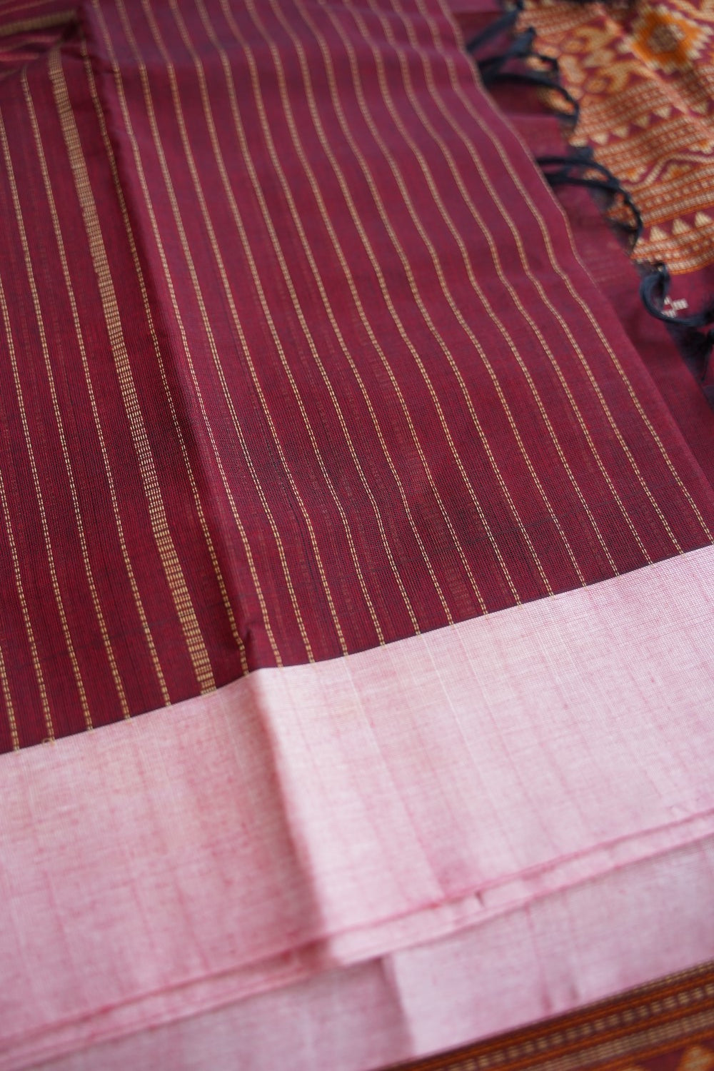 Kanchi handloom Cotton Saree PC17393