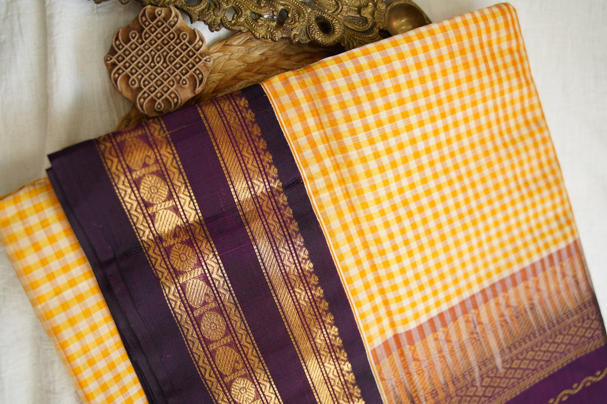 Kanchi Silk Cotton Saree PC18462