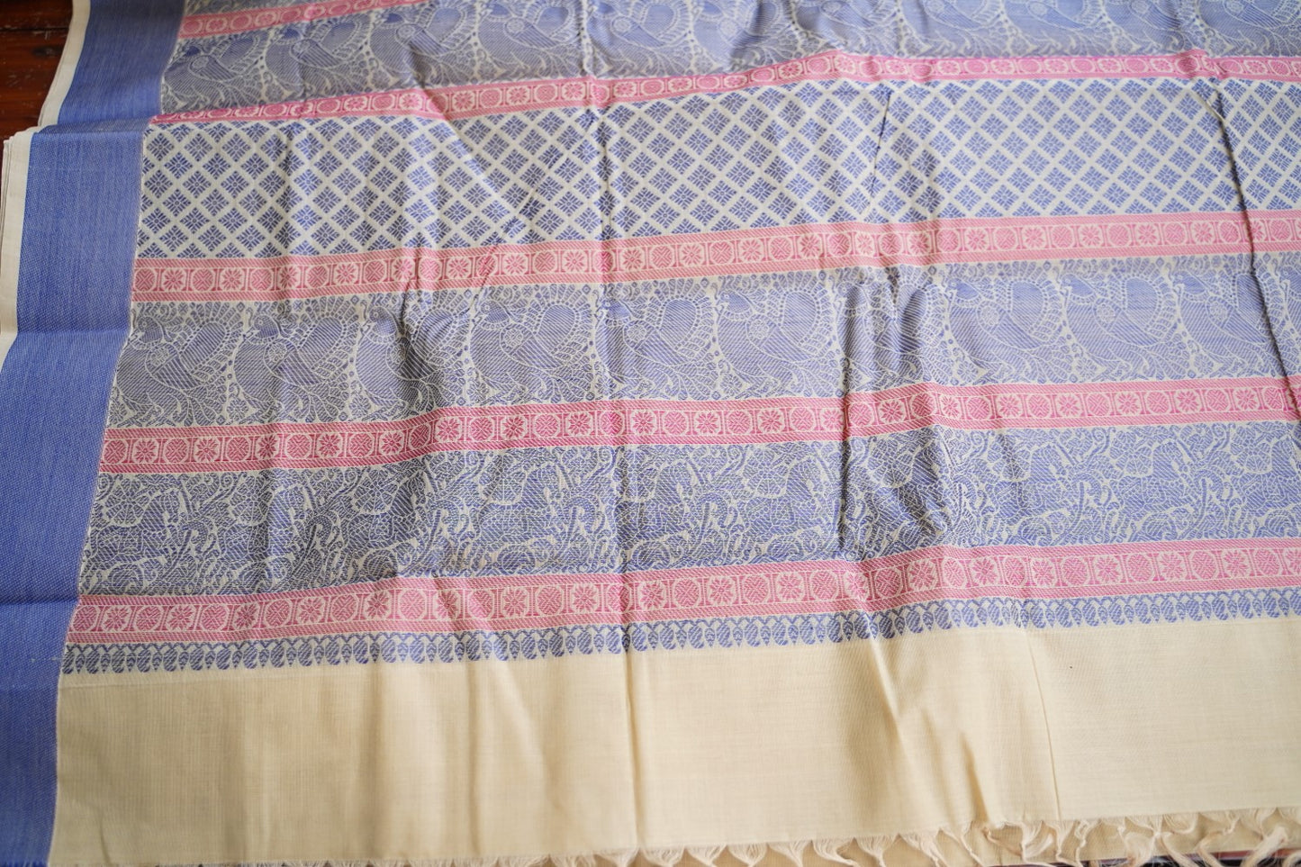 Kanchi handloom Cotton Saree PC17385