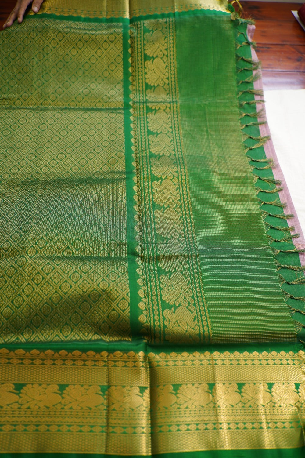 Kanchi Handloom Silk Cotton Saree PC18463