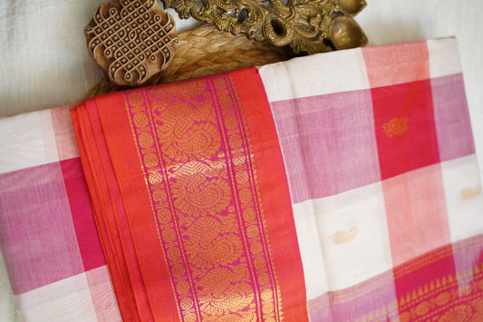 Kanchi Silk Cotton Saree PC18472