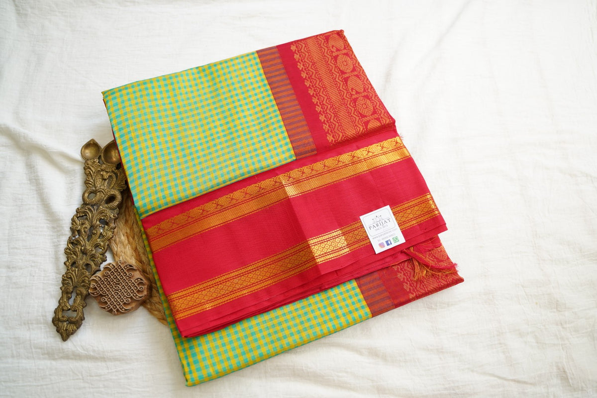 Kanchi Silk Cotton Saree PC18469