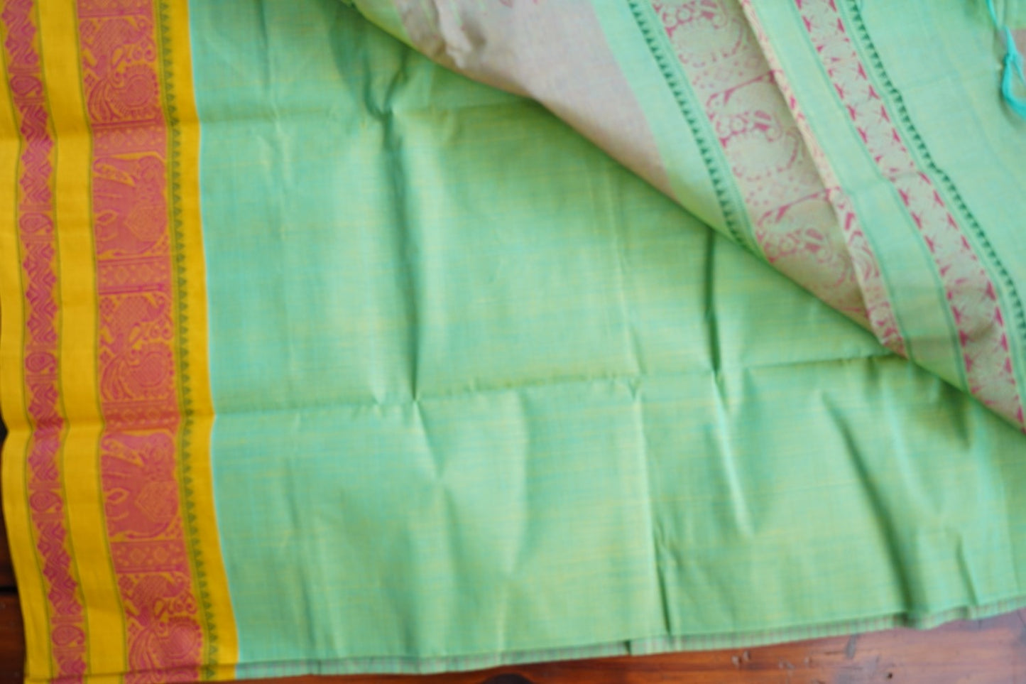 Kanchi handloom Cotton Saree PC17399