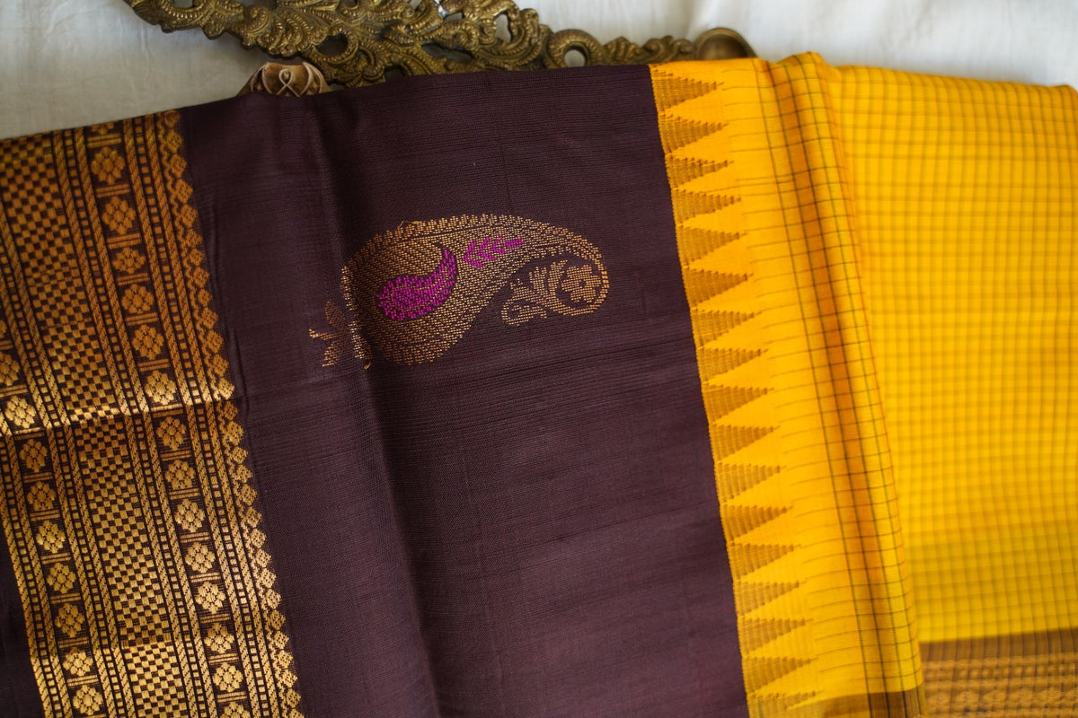 Kanchi Silk Cotton Saree PC18461