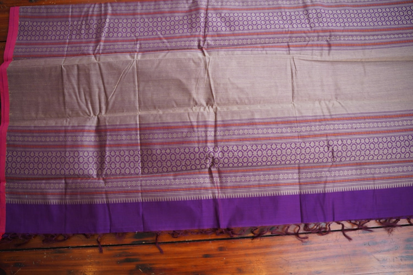 Kanchi handloom Cotton Saree PC17398