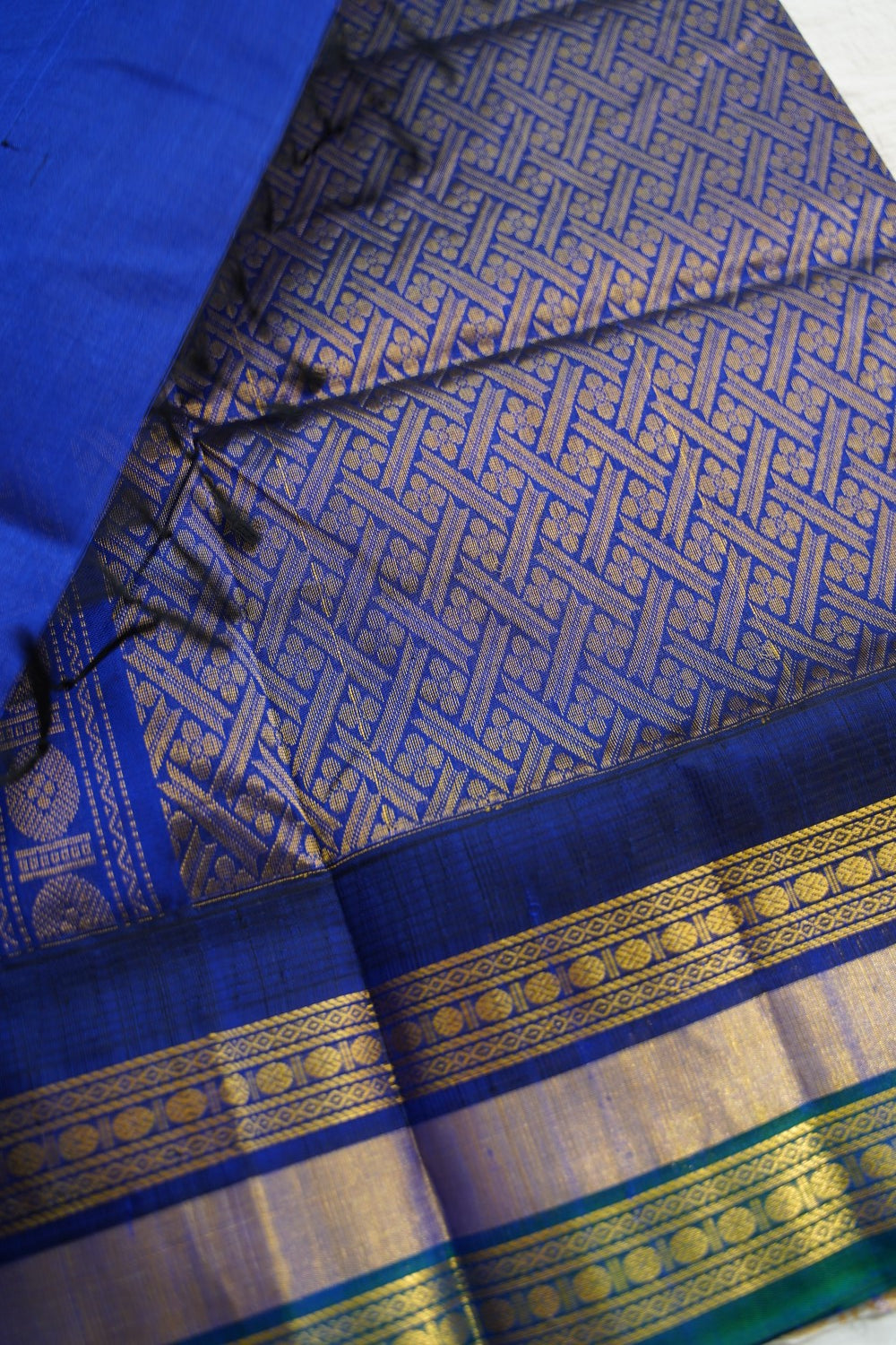 Kanchi Silk Cotton Saree PC18457