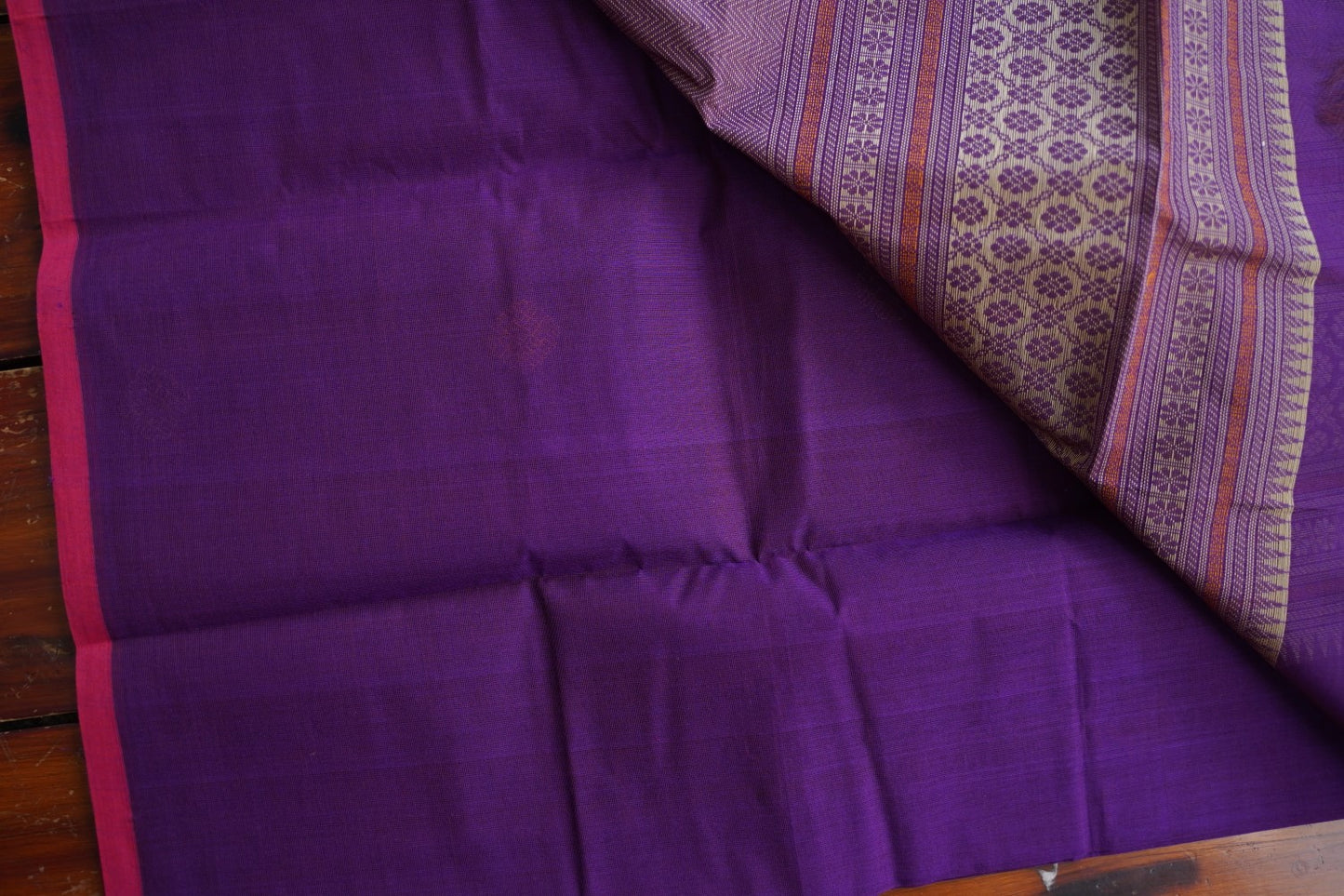 Kanchi handloom Cotton Saree PC17398