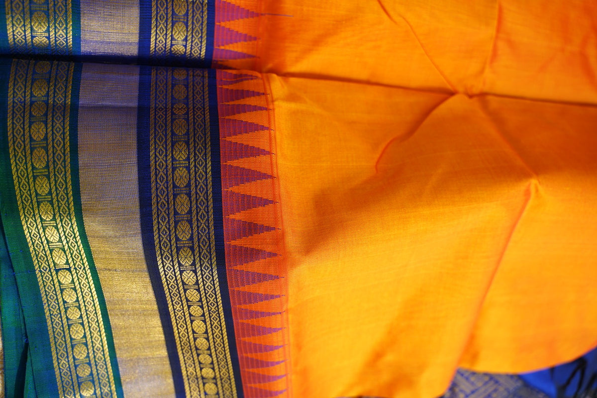 Kanchi Silk Cotton Saree PC18457