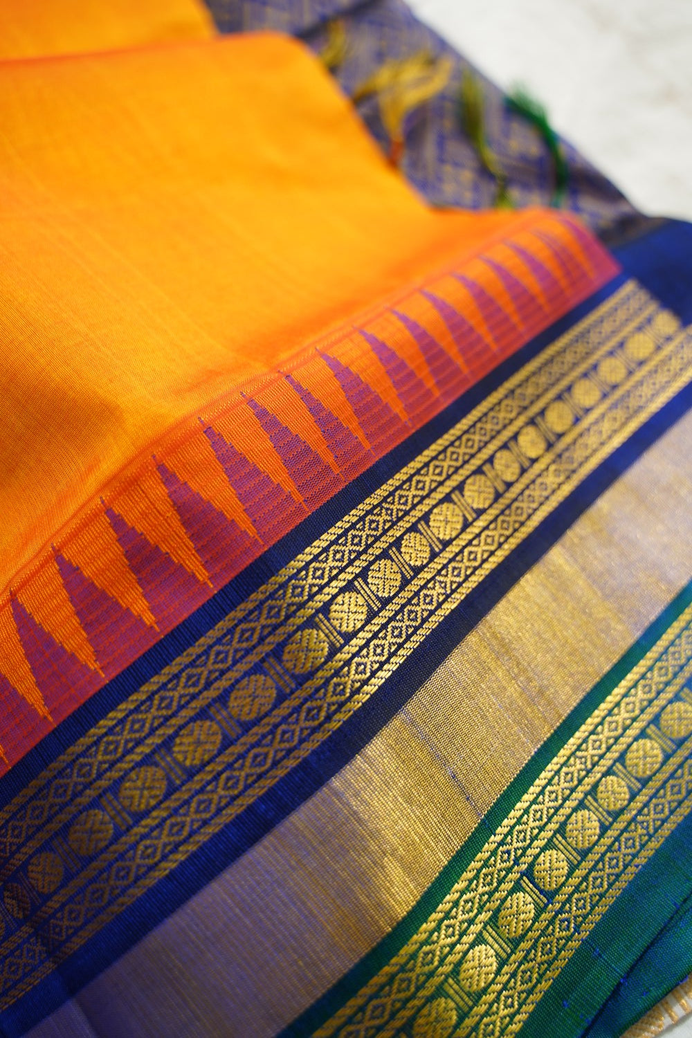 Kanchi Silk Cotton Saree PC18457