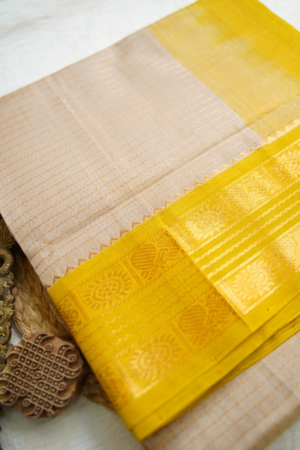 Kanchi Silk Cotton Saree PC18503