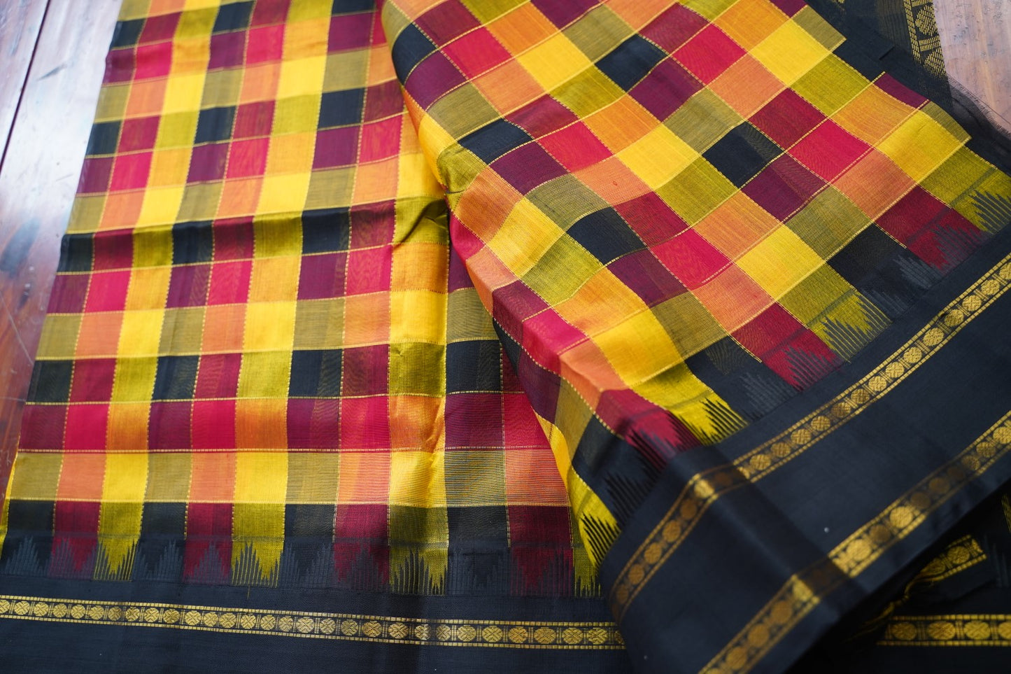 Kanchi Handloom Silk Cotton Saree PC17363