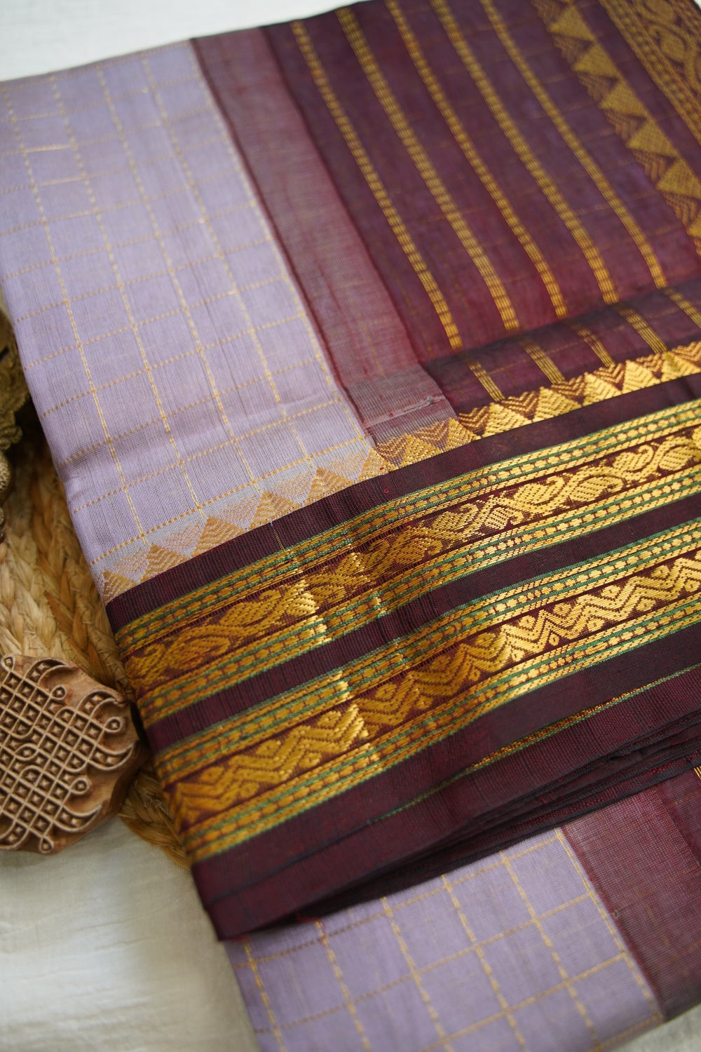 Kanchi Silk Cotton Saree PC18460