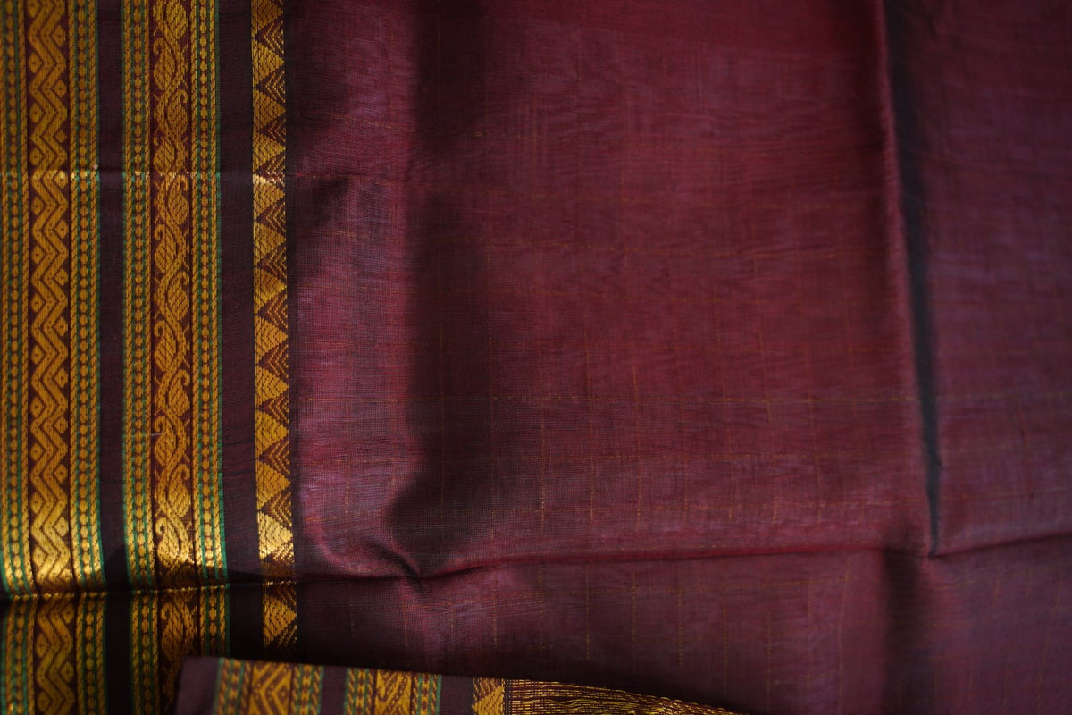 Kanchi Silk Cotton Saree PC18460