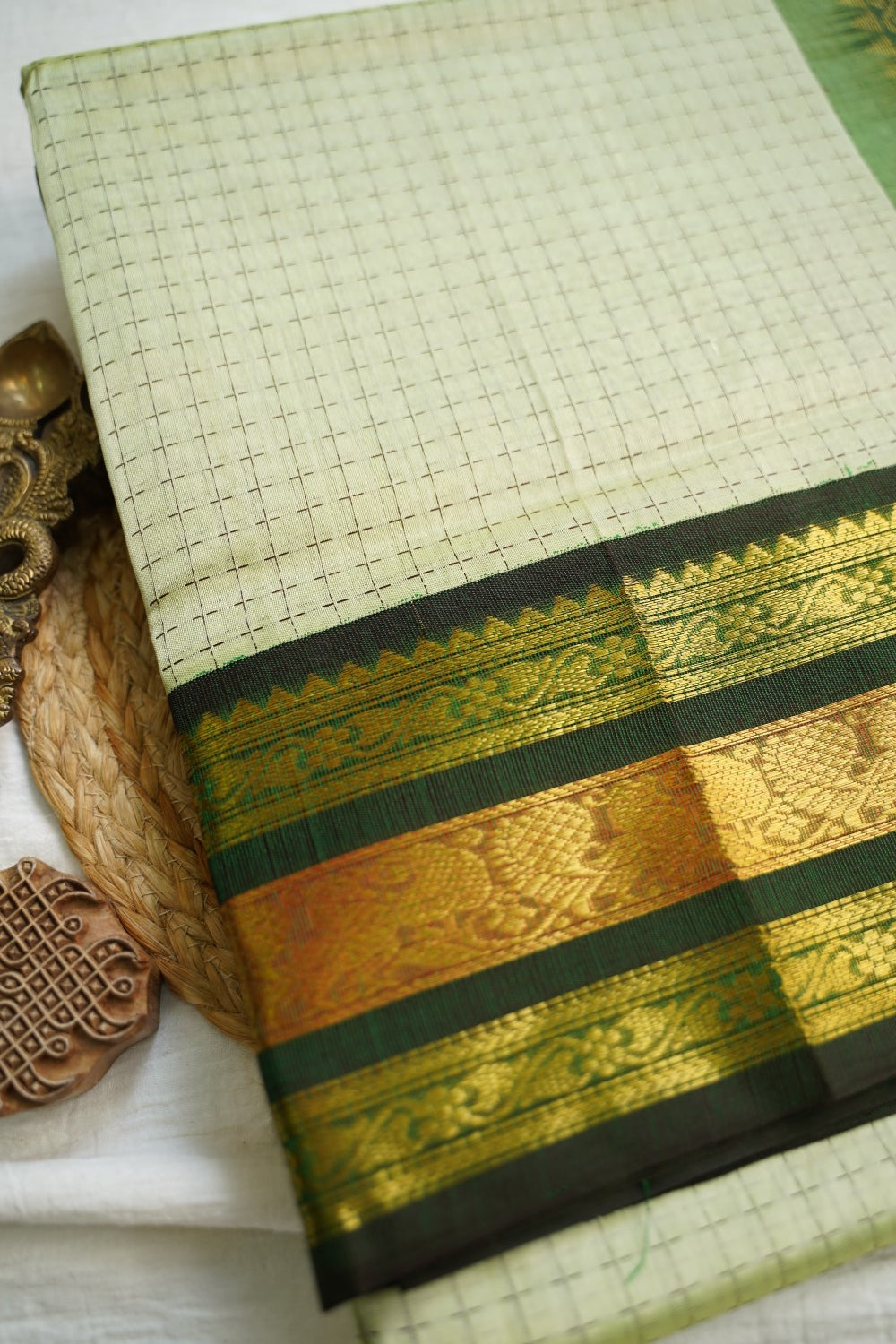Kanchi Silk Cotton Saree PC18487