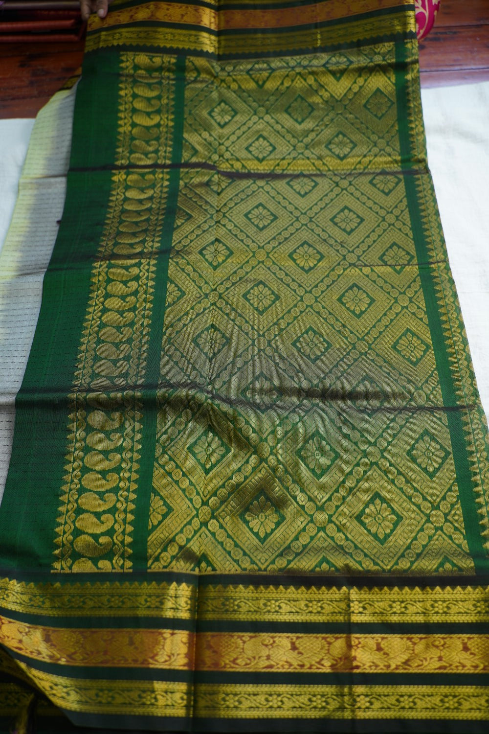 Kanchi Silk Cotton Saree PC18487