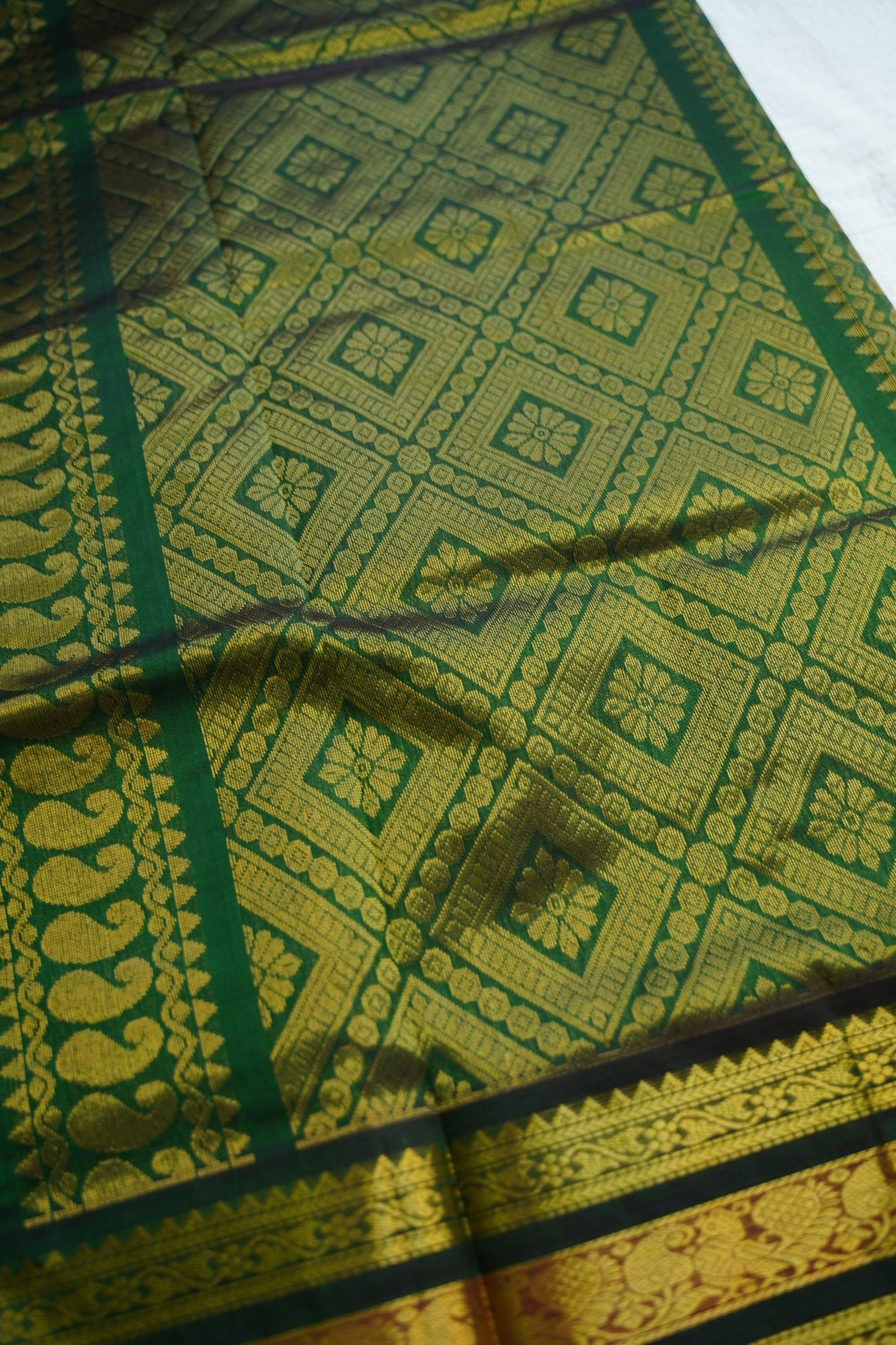 Kanchi Silk Cotton Saree PC18487