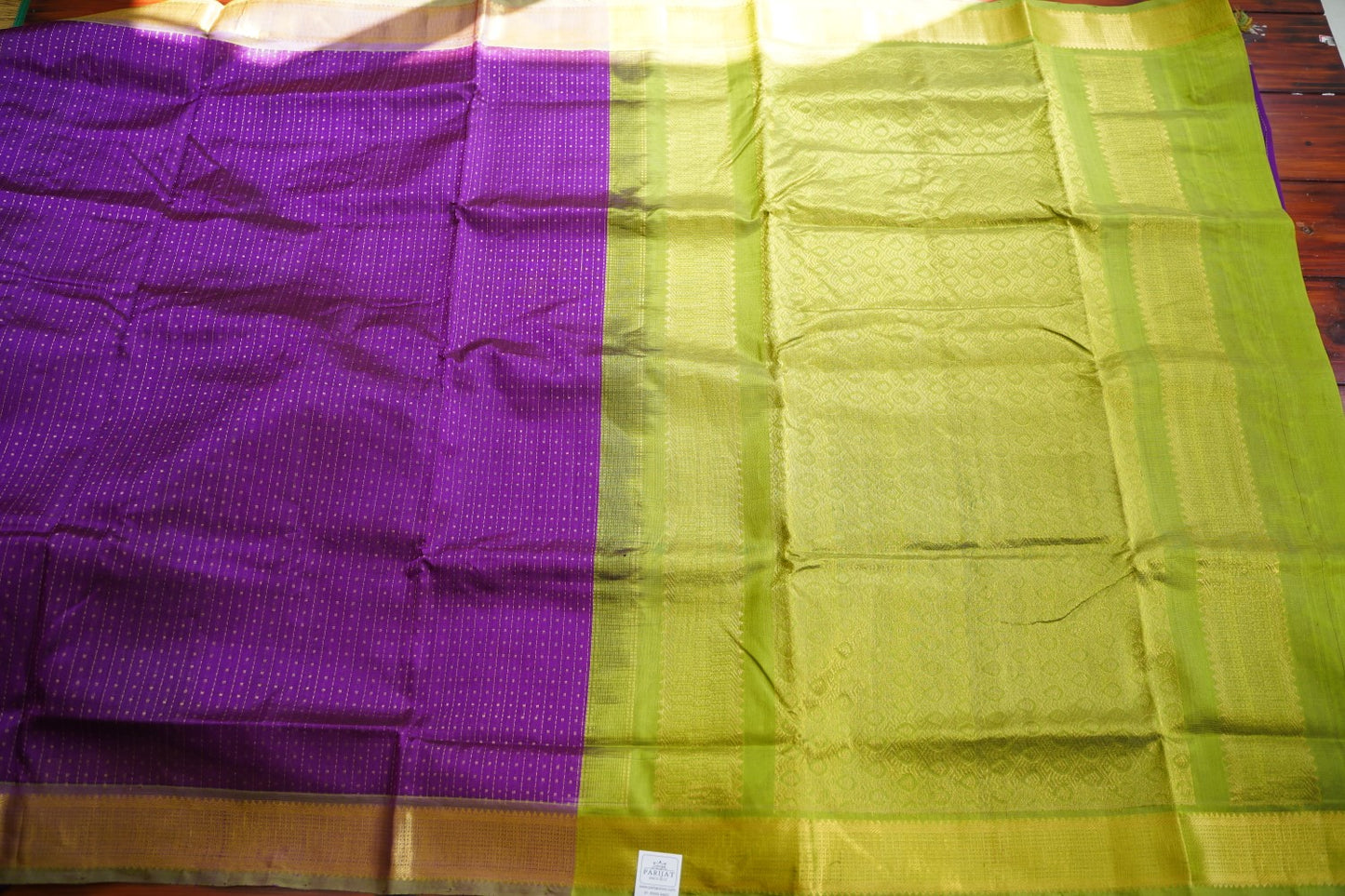 10 yards Kanchi Handloom Silk Cotton Saree PC11787