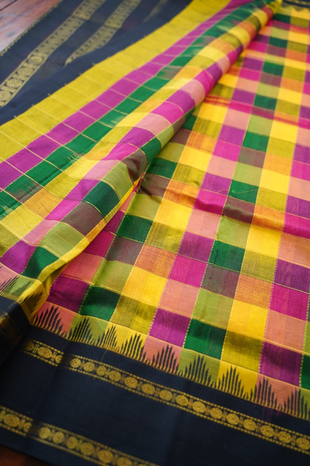 Kanchi Handloom Silk Cotton Saree PC17364