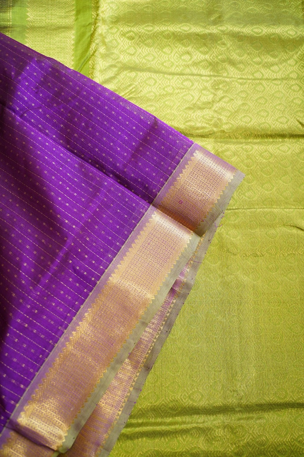 10 yards Kanchi Handloom Silk Cotton Saree PC11787