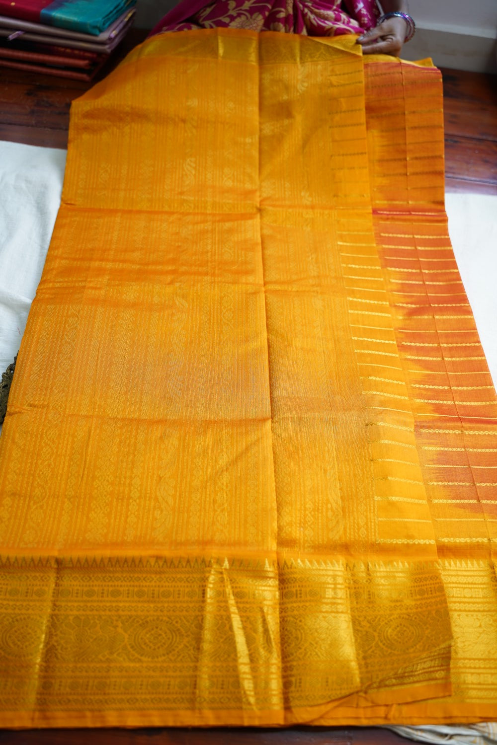 Kanchi Silk Cotton Saree PC18497
