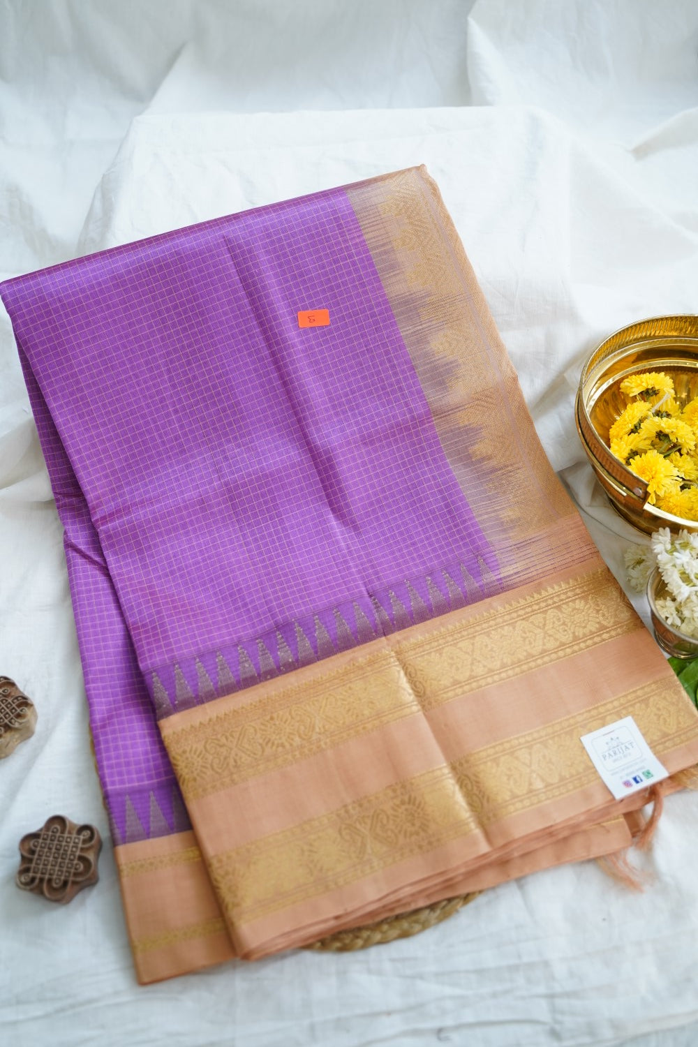Kanchi Handloom Silk Cotton Saree PC14799
