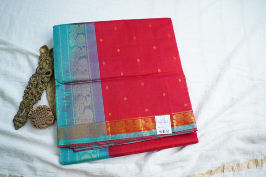 Kanchi Handloom Silk Cotton Saree PC18498