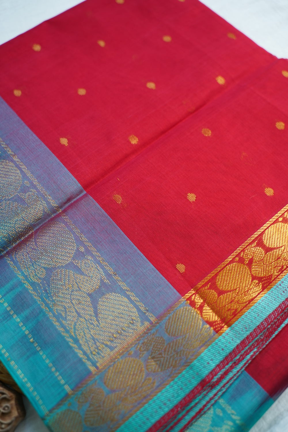 Kanchi Handloom Silk Cotton Saree PC18498