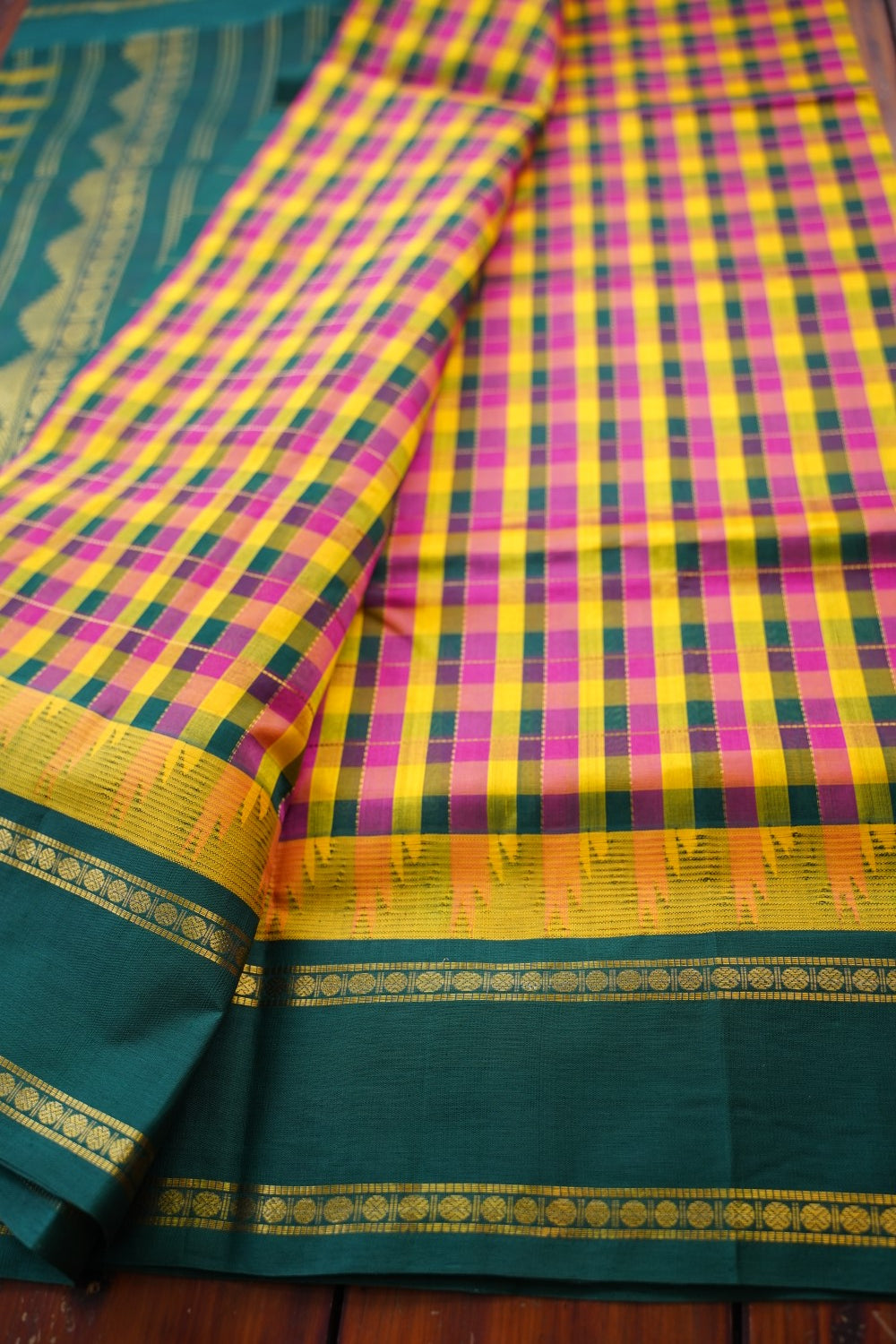 Kanchi Handloom Silk Cotton Saree PC17365