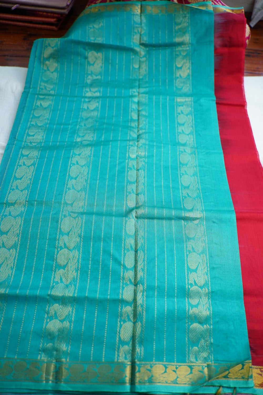 Kanchi Handloom Silk Cotton Saree PC18498