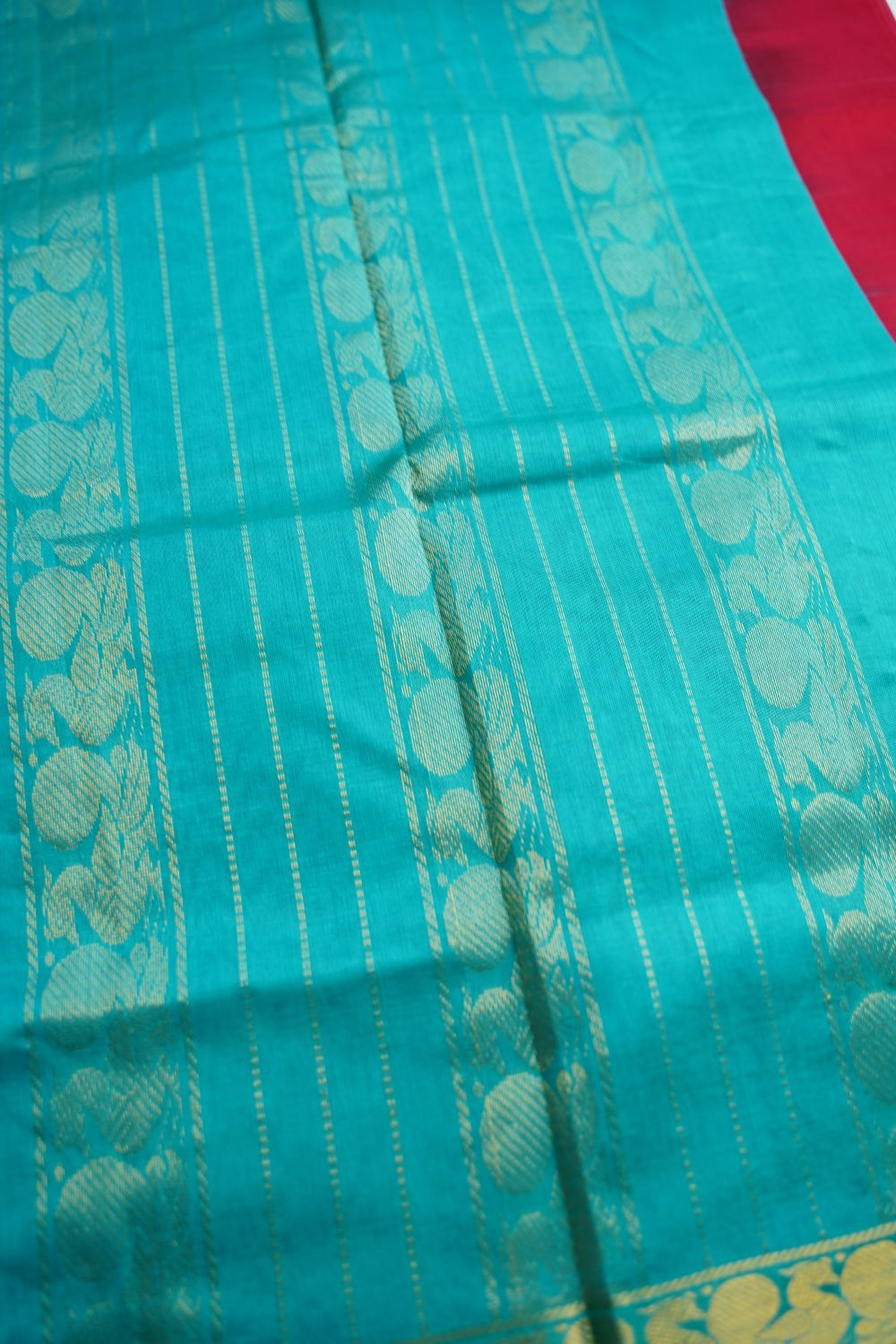 Kanchi Handloom Silk Cotton Saree PC18498