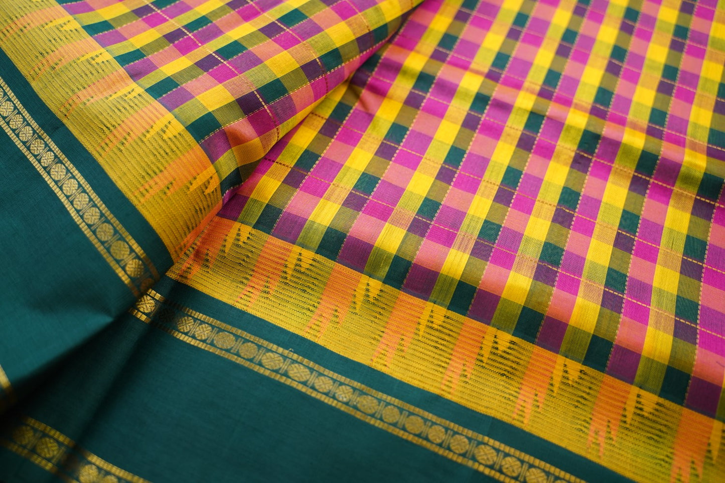 Kanchi Handloom Silk Cotton Saree PC17365