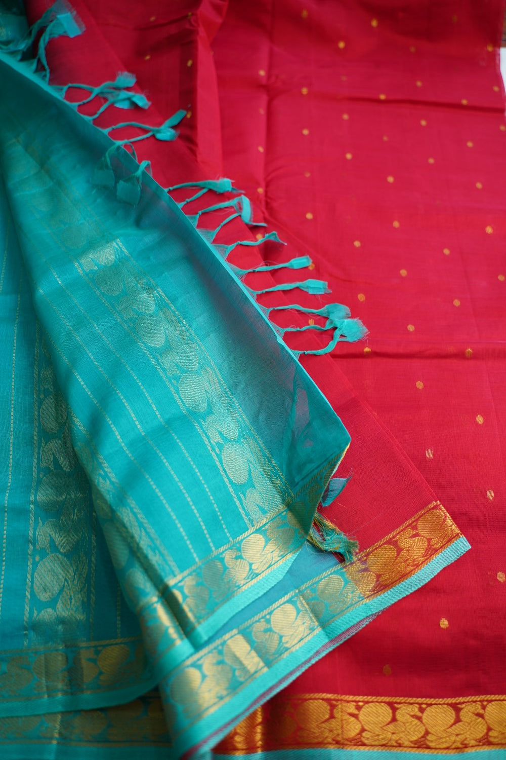 Kanchi Handloom Silk Cotton Saree PC18498