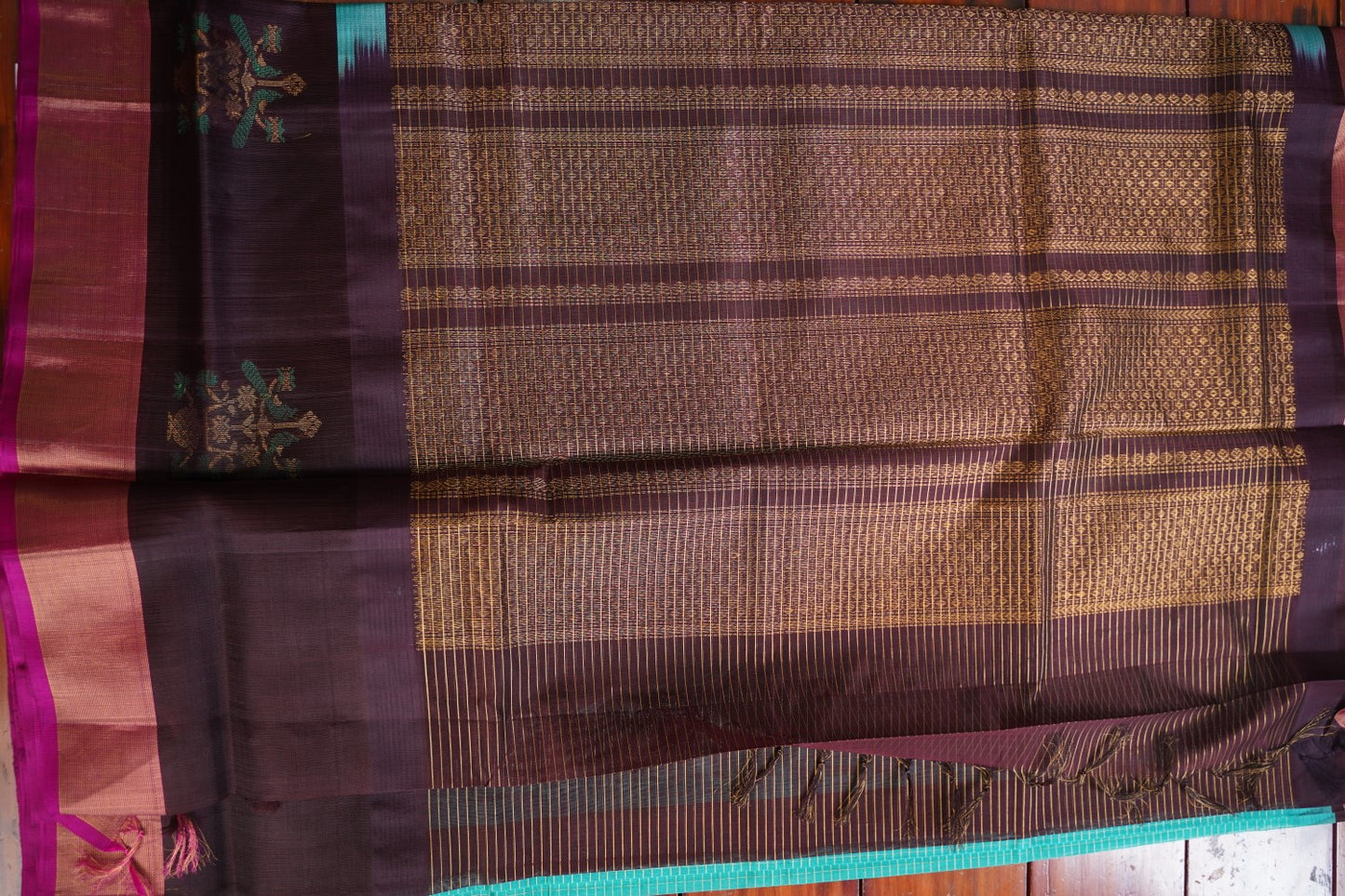 Kanchi Handloom Silk Cotton Saree pc16314