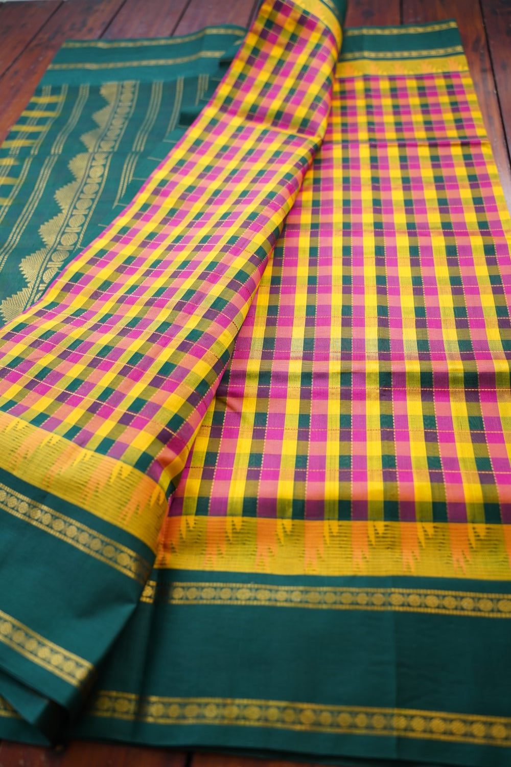 Kanchi Handloom Silk Cotton Saree PC17365
