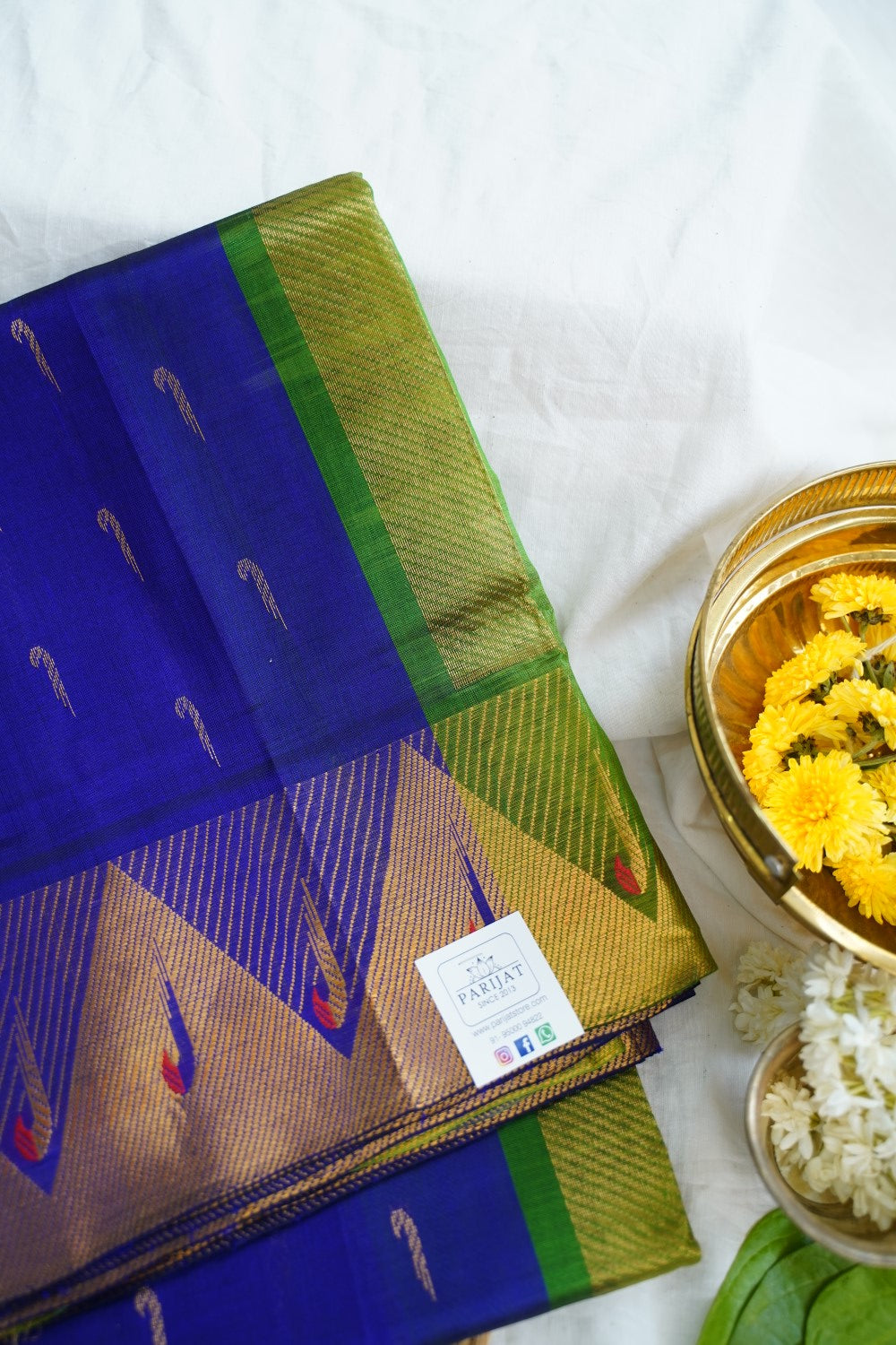 Kanchi Handloom Silk Cotton Saree PC14812