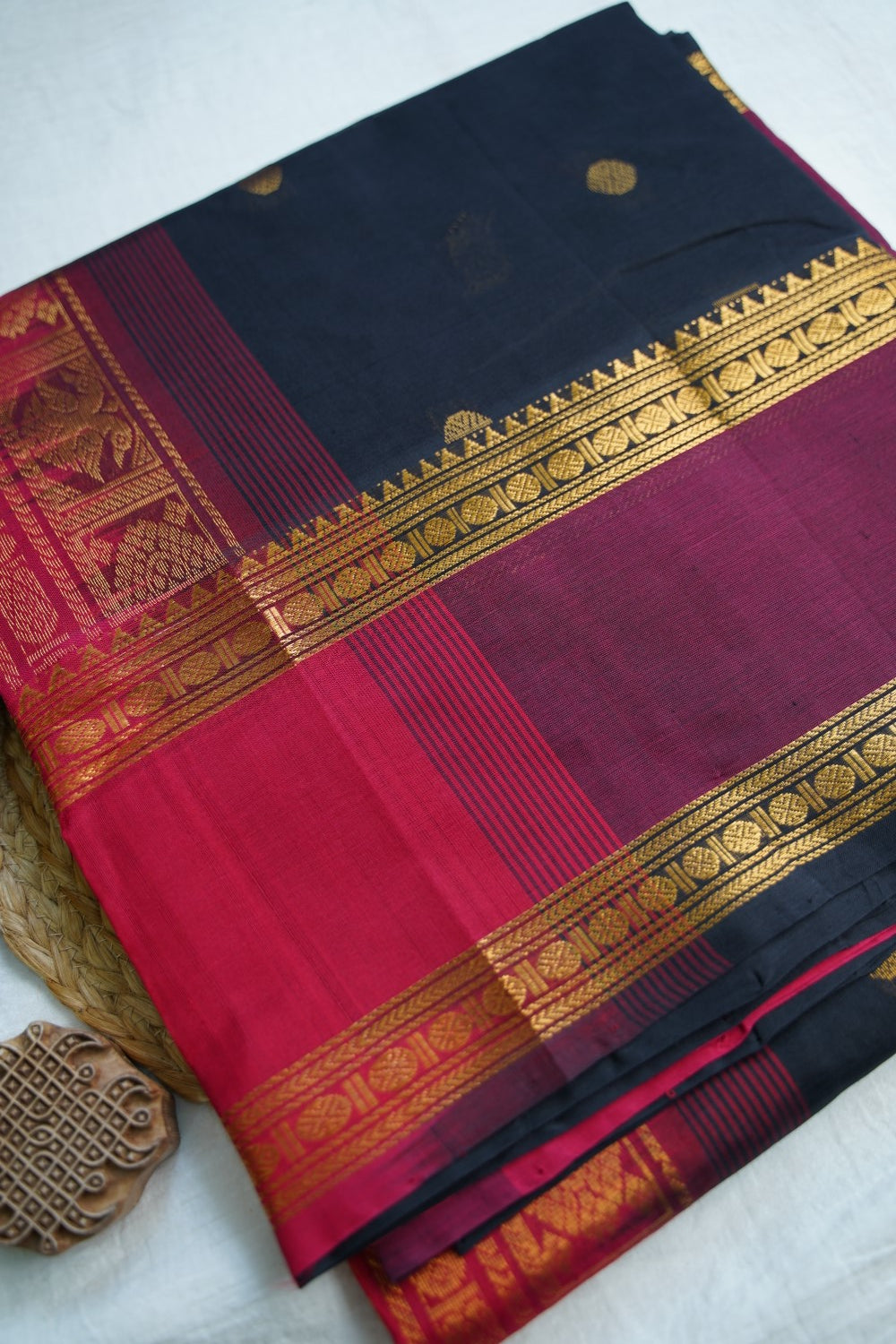Kanchi Silk Cotton Saree PC18493