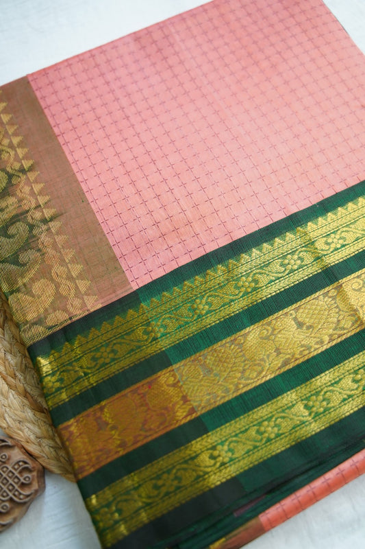 Kanchi Silk Cotton Saree PC18486