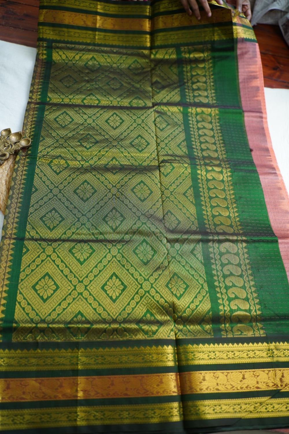 Kanchi Silk Cotton Saree PC18486