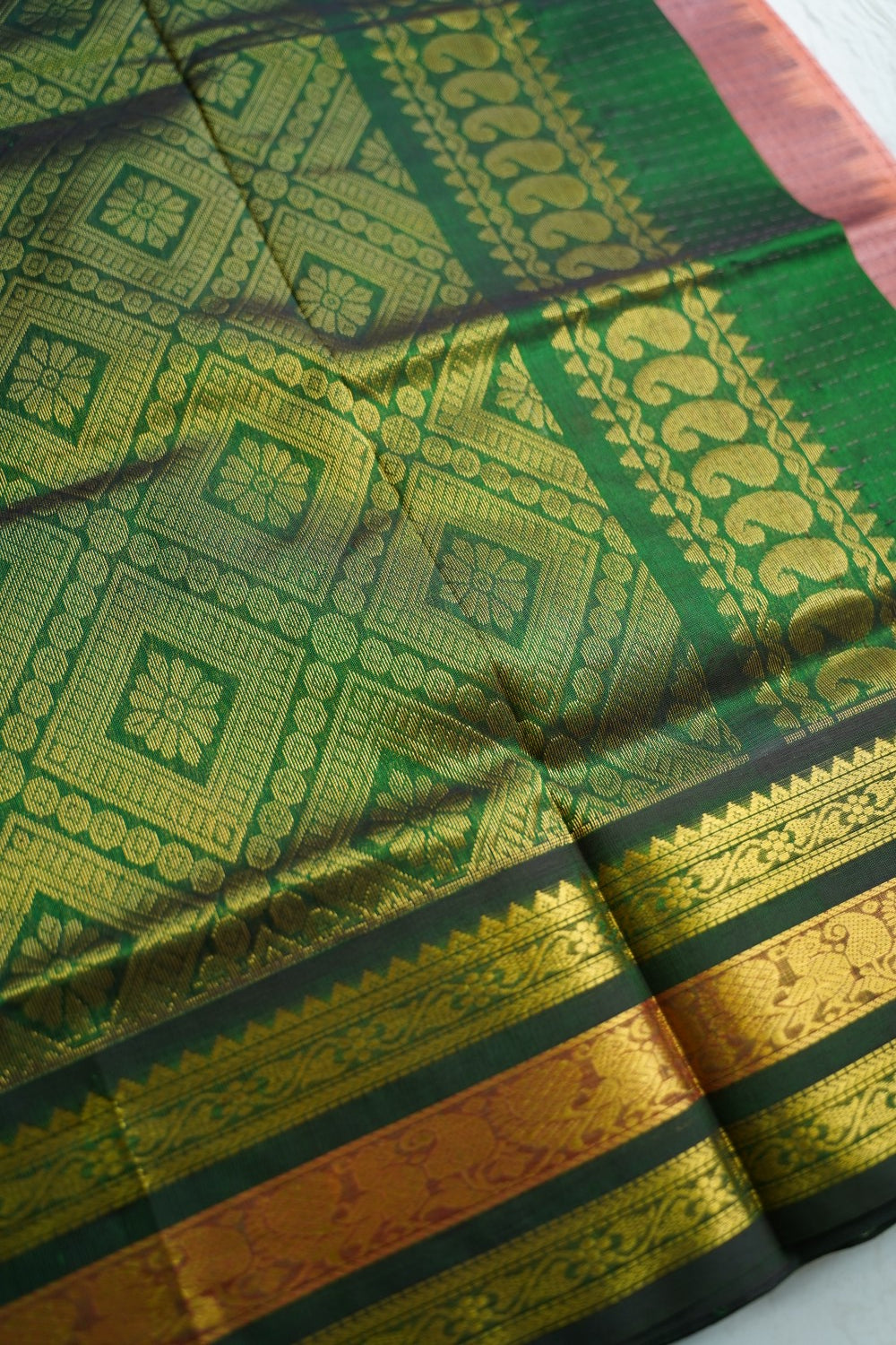 Kanchi Silk Cotton Saree PC18486