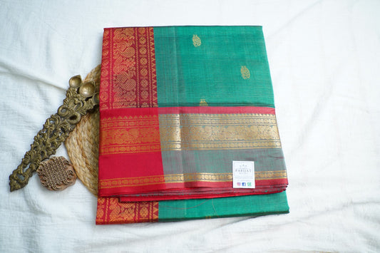 Kanchi Handloom Silk Cotton Saree PC18499