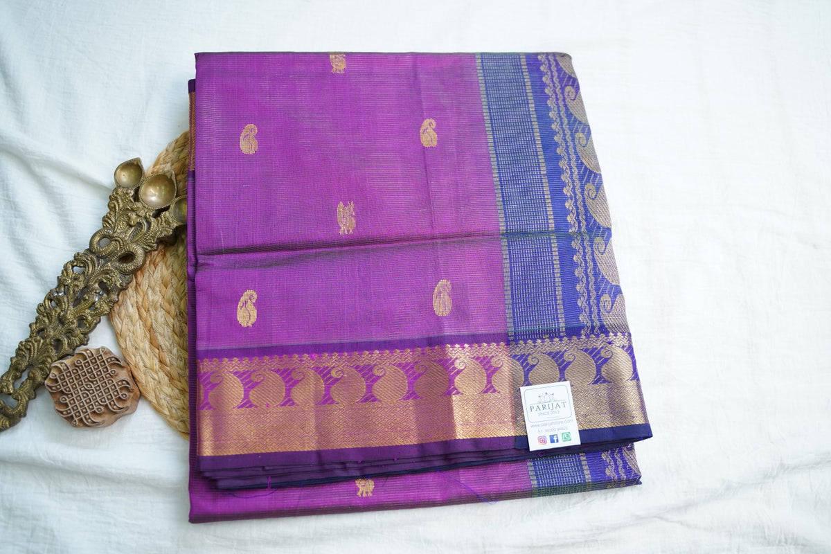 Kanchi Handloom Silk Cotton Saree PC18500