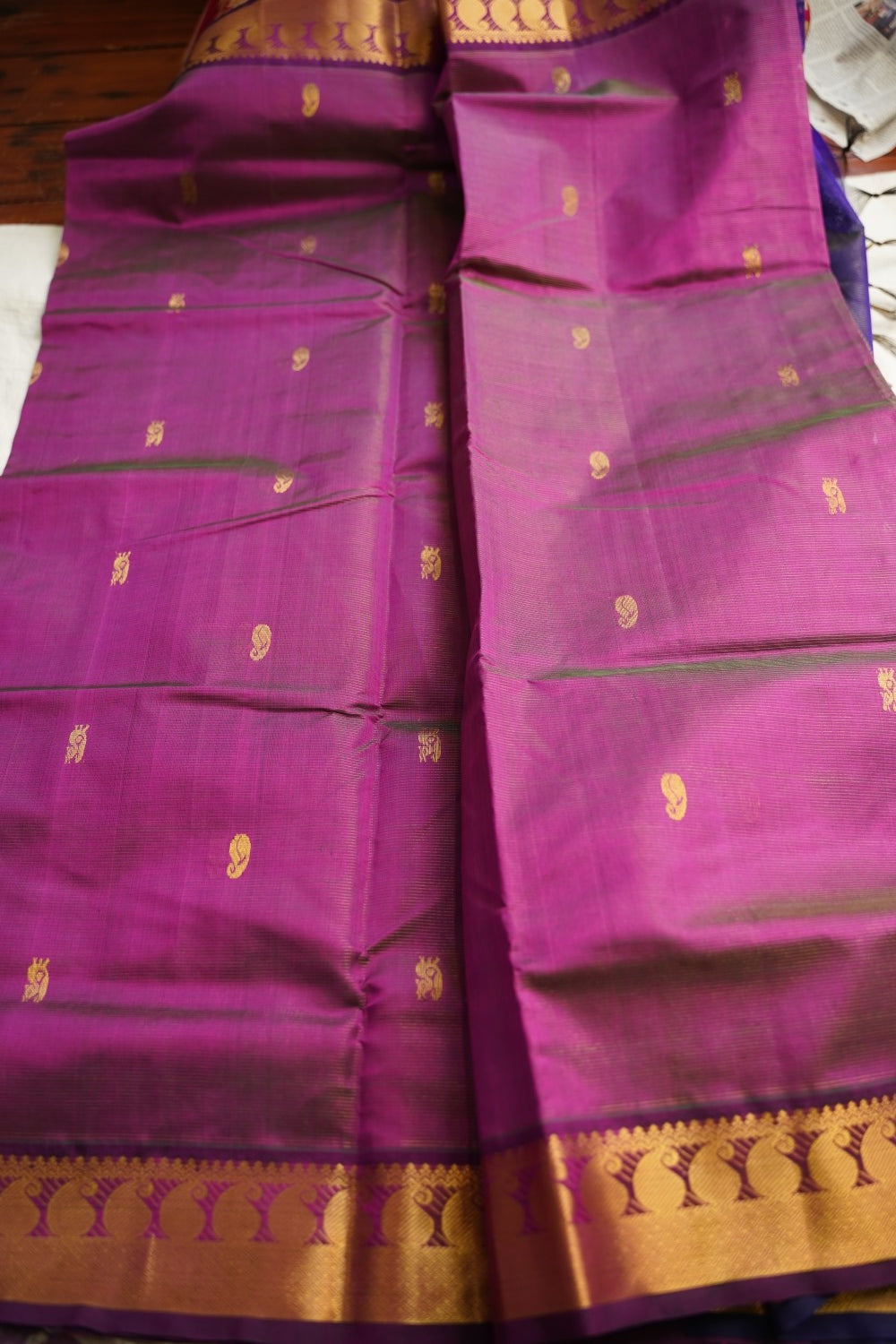 Kanchi Handloom Silk Cotton Saree PC18500